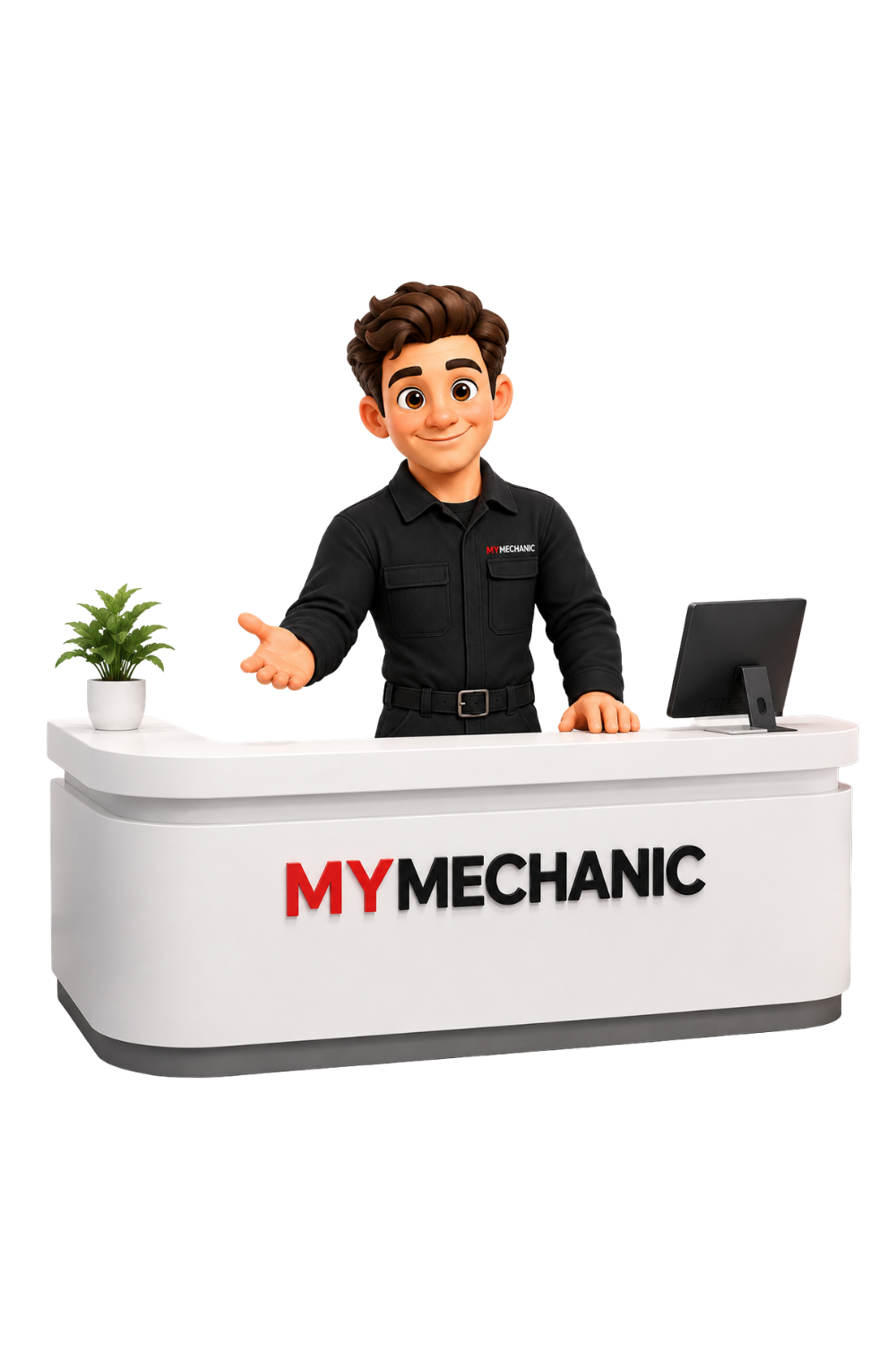 Kundemottak i MyMechanic-verkstedet